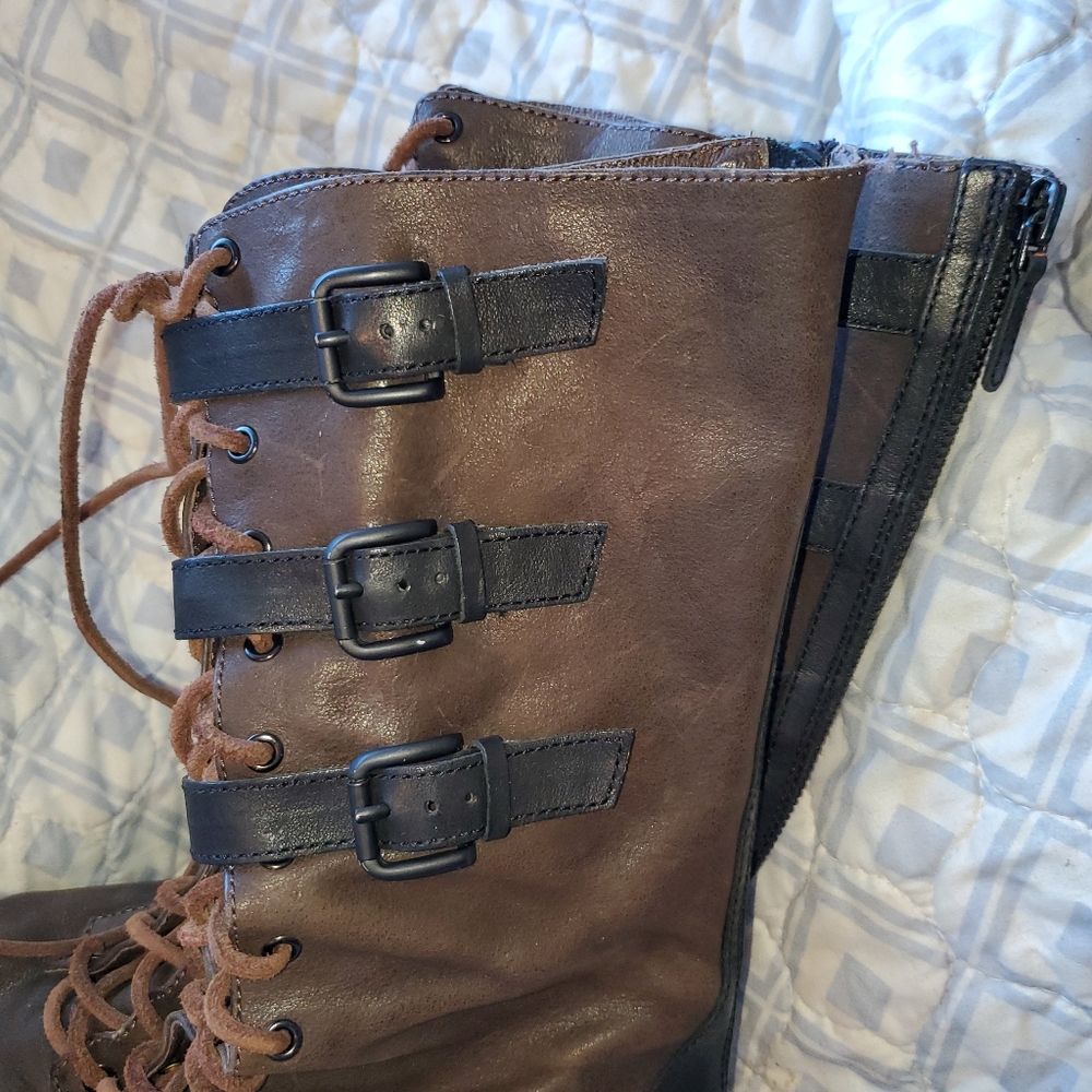 Plenty By Tracy Reese Triple Buckle Mid Calf Boot - Picture 10 of 16